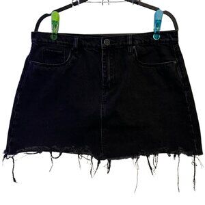 [BLANKNYC] Black Denim Mini Skirt – Size 31